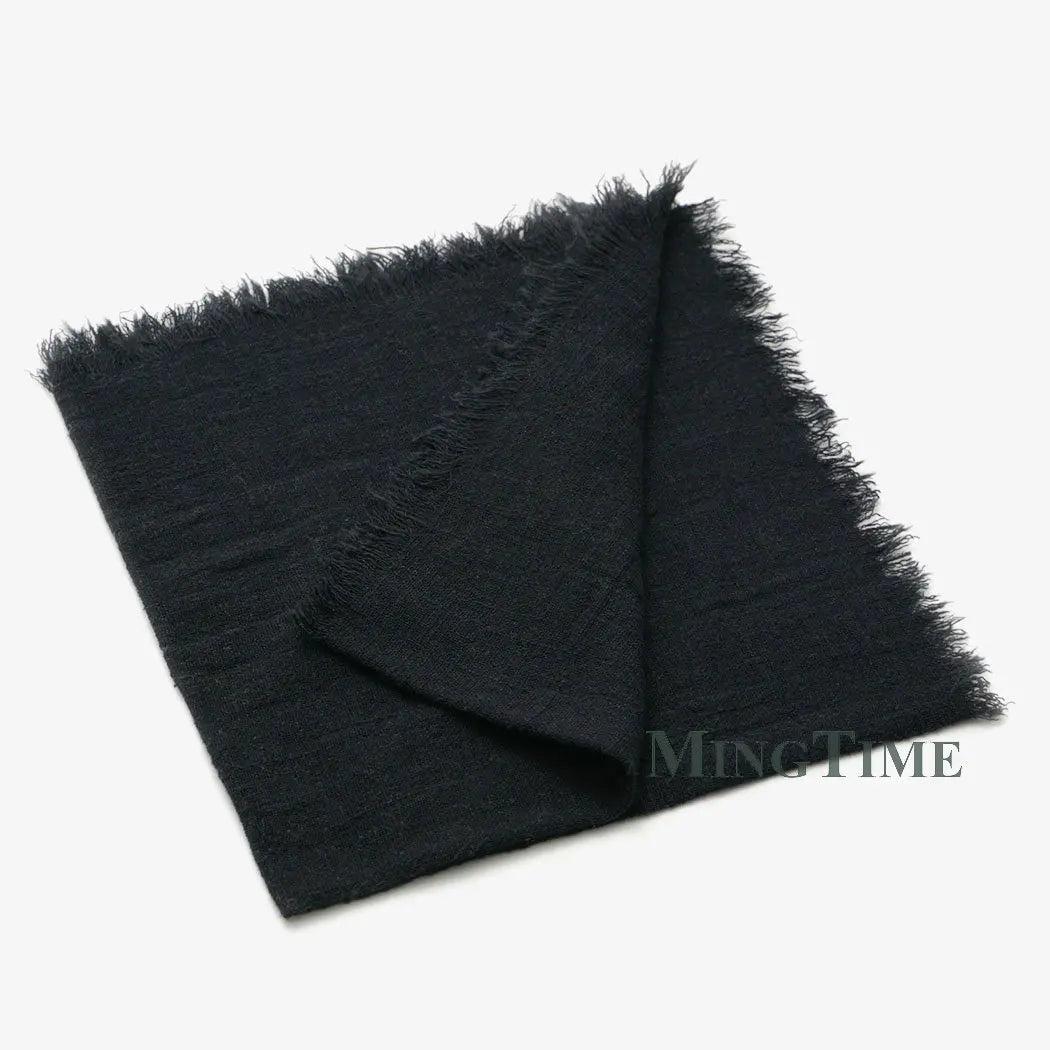 Napkin Cotton Cloth 41*41cm Rustic Gauze Hanky Tea Towel Dining Place Mats Wedding Supplies Linen Home Table Decor