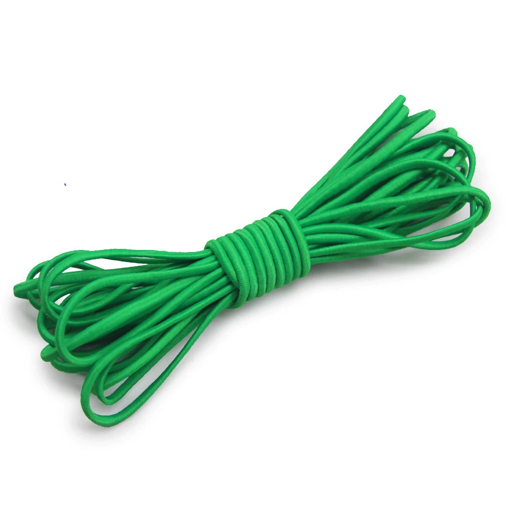 2.5mm Elastic Rope Elastic Band Shock Cord Bungee Rubber Band Stretch Thread for Garment Accessory Craft Handmade DIY