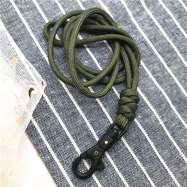 1PCS Outdoor Rock Climbing Hanging Neck Rope Lanyard For Phone Camera USB Holder ID Pass Card Name Badge Holder Keychain