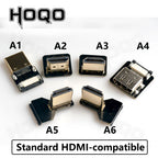 HDMI-compatible, FPV HDMI FFC HDMI Ribbon Cable 90 Degree Mini/Micro HDMI to Standard HDMI PCB Connector 20pin FPV Micro HDMI 5c
