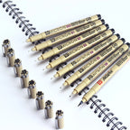 1pcs Sakura Pigma Micron Fine Pen Waterproof Smooth Black Ink Fineliner Drawing Pens Art Sketch Marker Liner Rotulador Tekenen