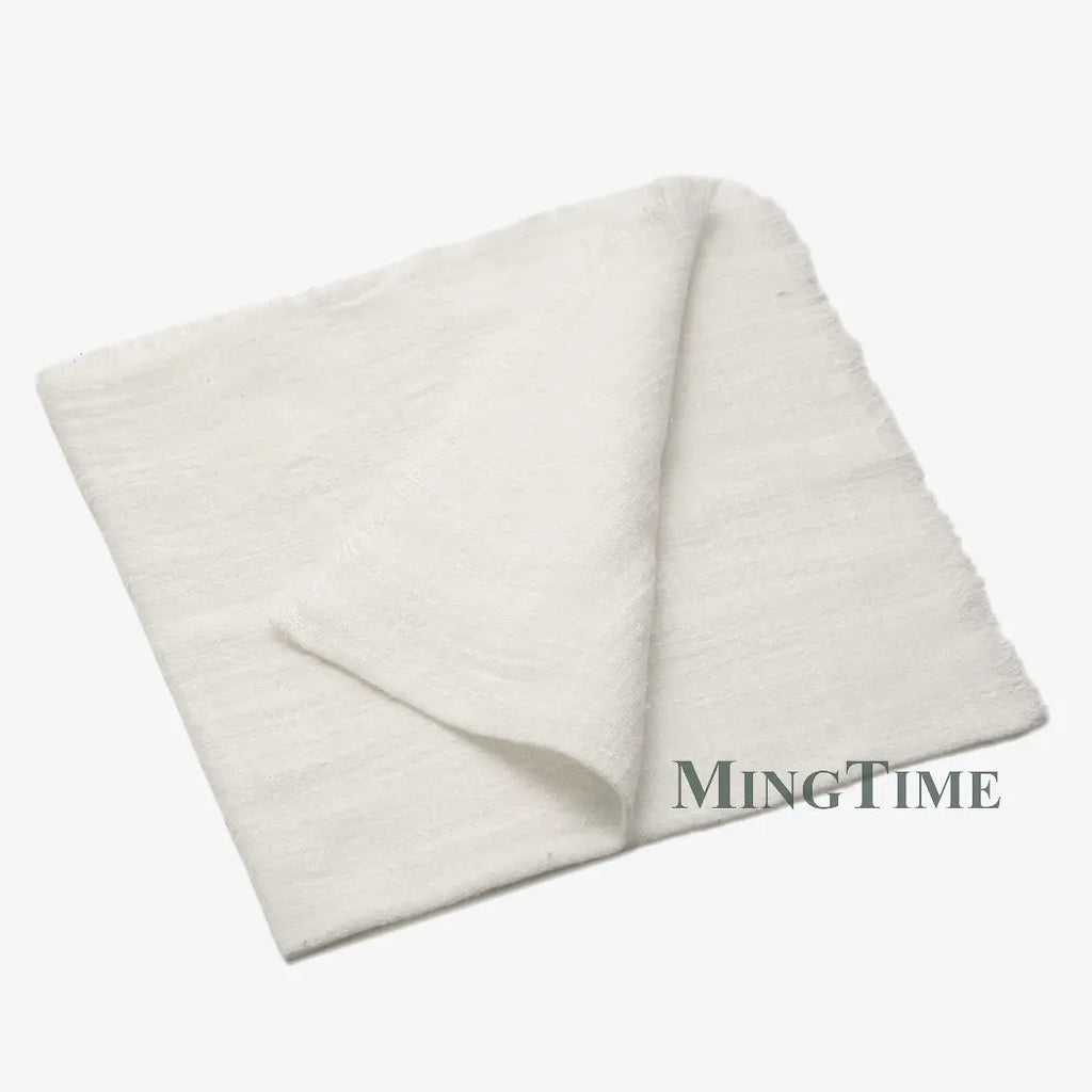 Napkin Cotton Cloth 41*41cm Rustic Gauze Hanky Tea Towel Dining Place Mats Wedding Supplies Linen Home Table Decor