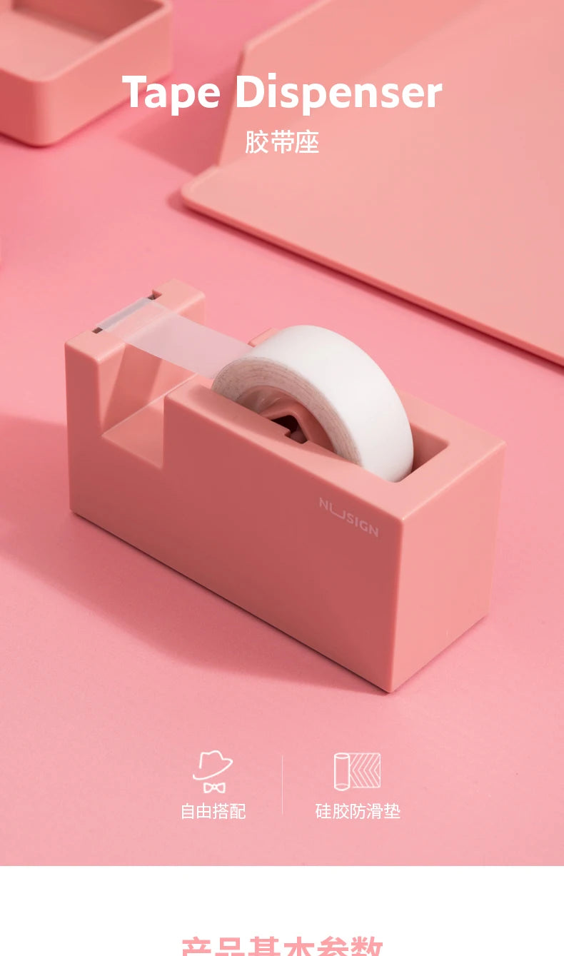 Youpin Nusign Tape Dispenser Creative Durable Journal Washi Tape Cutter Holder Transparent Tape Holder Organizer Office Supplies
