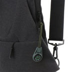 2Pcs EDC Mini Compas with Zipper Tail Rope Paracord Bracelet Gear Survival Keychain Camping Hiking Pocket Compasses Outdoor Tool