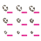 Pipe Clamp High Quality 10 PCS Stainless Steel 304 Single Ear Hose Clamps Assortment Kit Single 5.3-31mm Multiple specifications