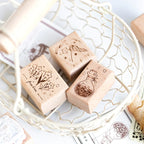 Yoofun Star River Wood Stamps Standard Rubber Kawaii Stamp Seal For DIY Scrapbooking Journal Card Making Decoroation Crafts