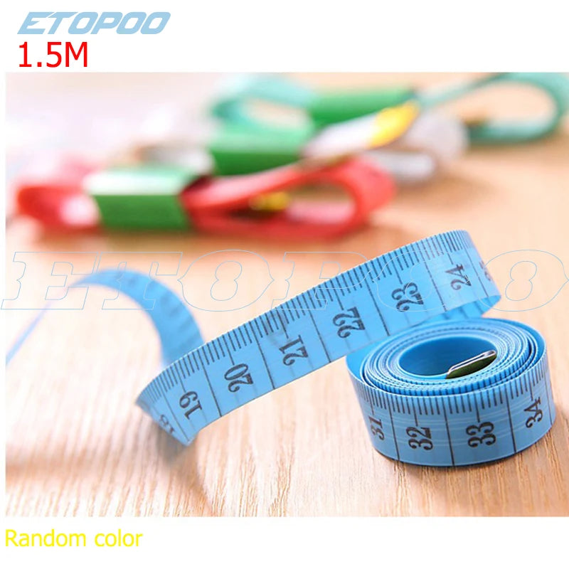 Top Quality Durable Soft Body Measuring Measure Ruler Dressmaking 1.5M 2M 3 Meter 300 CM Sewing Tailor Tape