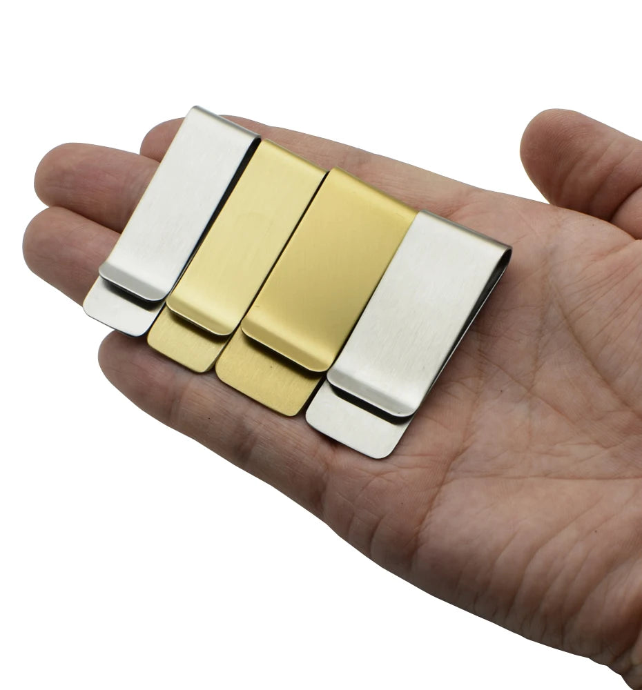 Metal Paper Clip For Notebook Bookmark Tool Stainless Steel And Brass Material Book Paper Clips Office School Reading Supplies