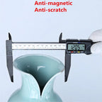 150mm 200mm 300mm 0.1mm Digital Electronic Vernier Caliper Jaw Long Plastic Digital Caliper Micromete DIY Measuring Tools