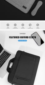 Business Laptop Bag Case Shoulder Tote Bag Notebook Bag Briefcase For 13 15 17 Inch Macbook Air Pro HP Huawei Asus Dell
