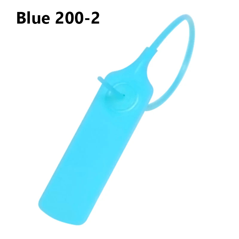 100Pcs Custom Clothing Hang Tags Personalized Plastic Security Seals Logo Print Garment Shoe Clothes Tamper Proof Label 200mm