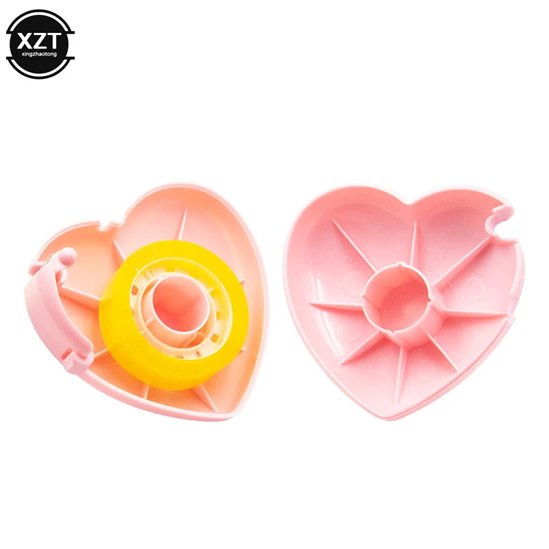 Newest Candy Color Masking Tape Cutter Design Of Love Heart/Donut Shape Washi Tape Cutter Office Tape Dispenser School Supply
