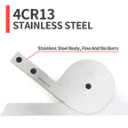 320/360° Universal Angle Ruler Carbon Steel Protractor Angle Measuring Instrument Magnifying Glass Woodworking Measuring Tools