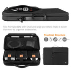 WIWU New Portable Laptop Sleeve 13 14 Double Layer Laptop Bag for MacBook Air 15 Air 13 2025 Case Waterproof Bag for Laptop 15.6