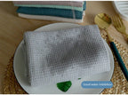 Ultra Soft Absorbent Tea Towel,Waffle Weave Cotton Dish Rags,45x65cm Large Kitchen Dinner Plate Hand Towel,Cloth Napkins