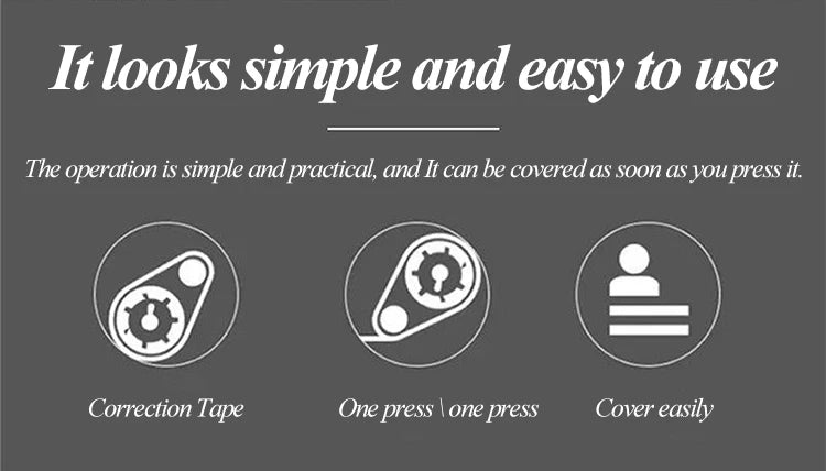 Correction Tape 12m/30m/60m Large-capacity Multi-specification Correct Belt Diary Scrapbooking Student School Office Supplies
