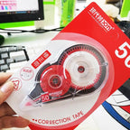 Large-capacity Correction Tape 50m Long Roller Text For A Correction Typos Writing Variety Paper Of To Data Use Suitable Ea C1I3