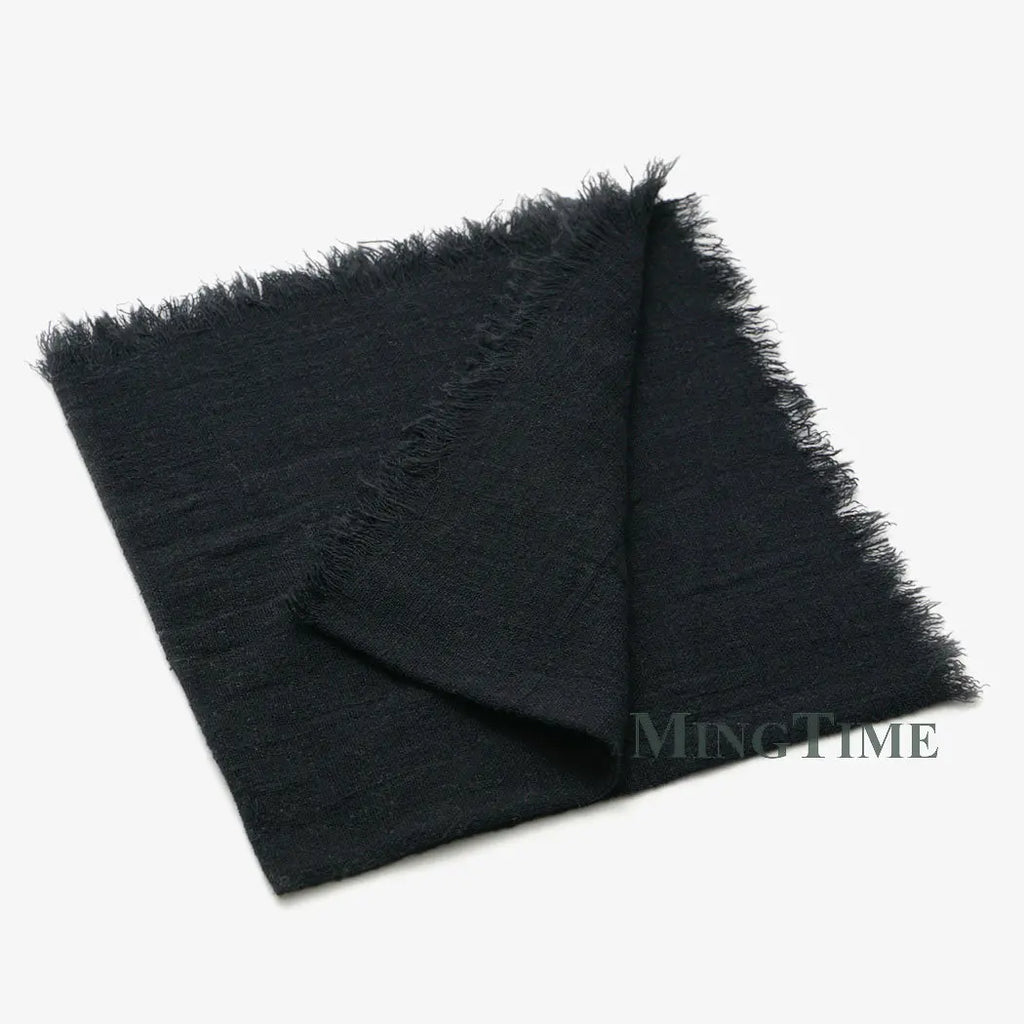Napkin Cotton Cloth 41*41cm Rustic Gauze Hanky Tea Towel Dining Place Mats Wedding Supplies Linen Home Table Decor