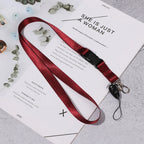 Fashion Personality Mobile Phone Lanyard Neck Hanging Lanyards for Keys ID Card Employee Card Badge Holder ID Card lanyard