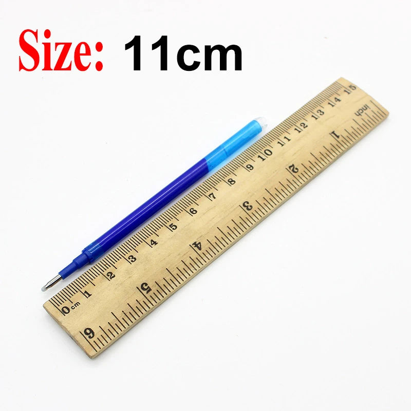 5Pcs/30Pcs Erasable Gel Pen Refill 0.7mm Replacement Office School Writing Stationery Accessory 8 Color Ink Washable Handle Rods