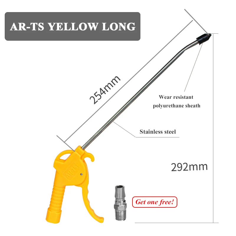 1PC Aluminum/Plastic Dust Removal Powerful Air Compressor Pneumatic Air Dust Blower Air Pump Device Cleaning Handhold Power Tool