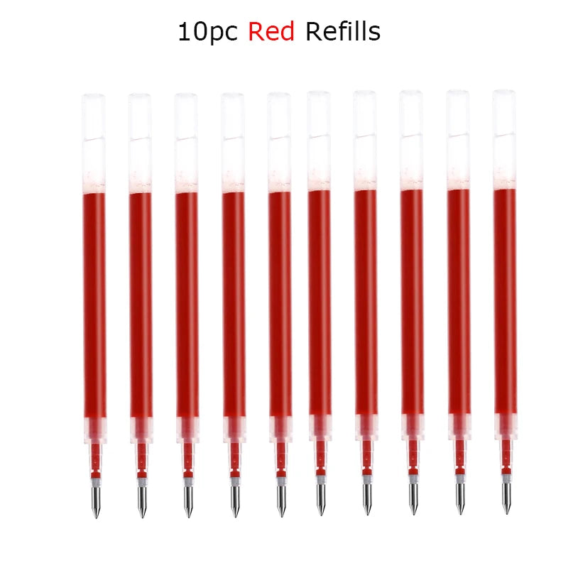 Deli Metal Gel Pen Rollerball Caneta ручка Ballpoint 0.5MM Signing Pens for Office Students Business Stationary Supplies