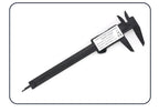 Digital Caliper Electronic Vernier Caliper Plastic Digital Ruler Calibrator Pachometer digital Micrometer Measuring Tool Caliber