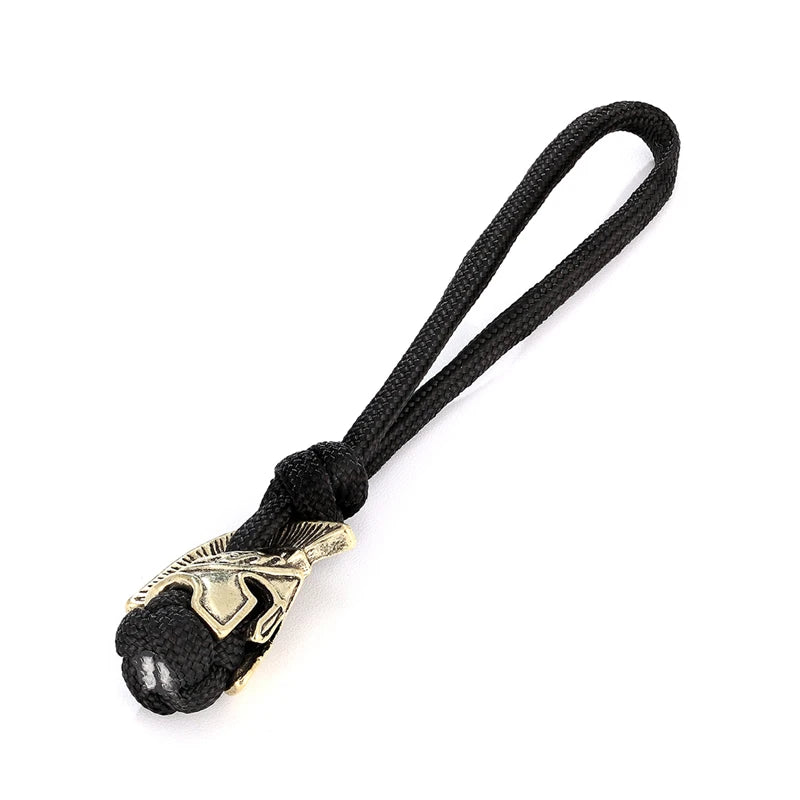 Supretu Men Vikings Lanyard Keychain Spartan Warrior Accessories Woven Rope Knife Car Keyring Handmade Bag Pendant Jewelery Gift