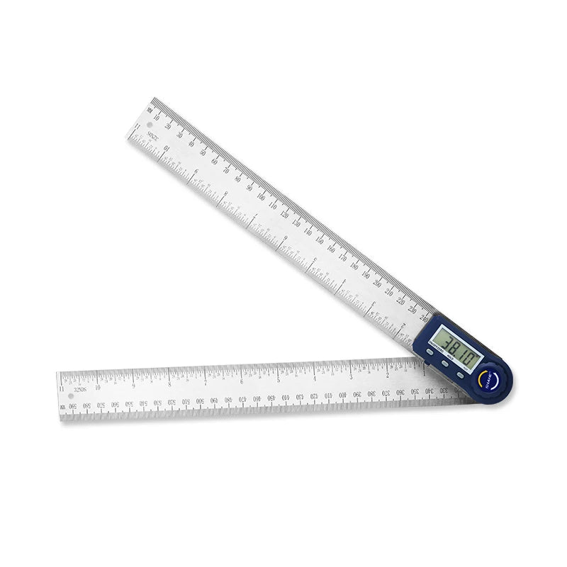 Shahe 300mm Angle Ruler Digital Electron Goniometer Stainless Steel Angle Finder Meter Protractor Inclinometer Angle Gauge