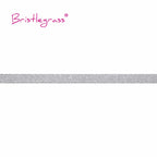 BRISTLEGRASS 2 5 10 Yard 1/4" 6mm Flat Skinny Elastic Cord Glitter Latex Rubber Band Rope Notebook Earloop Dress DIY Sewing Trim