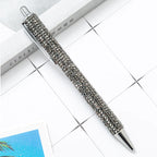 Ballpoint Pen Luxury Rhinestone Cute Wedding Rose Gold Metal Stationery School Office Supply High Quality Pens