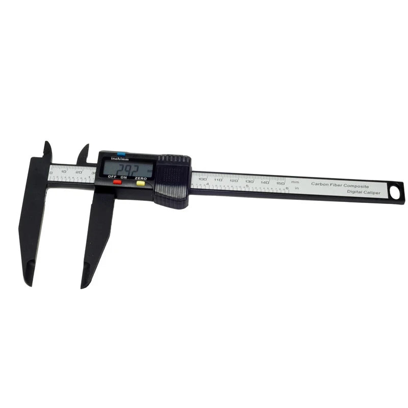 150mm 200mm 300mm 0.1mm Digital Electronic Vernier Caliper Jaw Long Plastic Digital Caliper Micromete DIY Measuring Tools