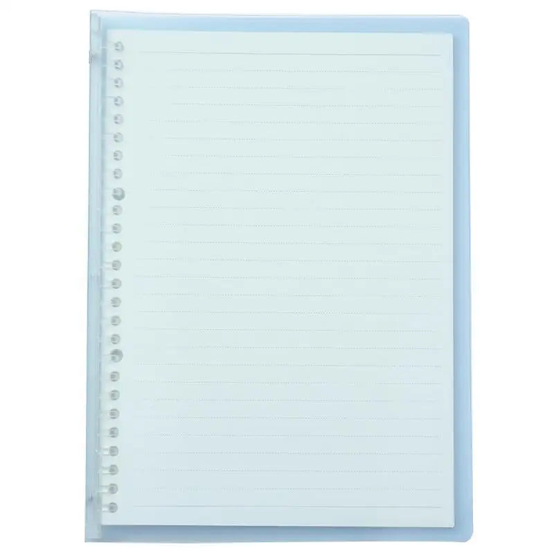 A5 B5 20Holes Loose-Leaf Notebook Refill 60Sheet Spiral Binder Paper Index Inside Page Dot Grid Blank Connell Stationery