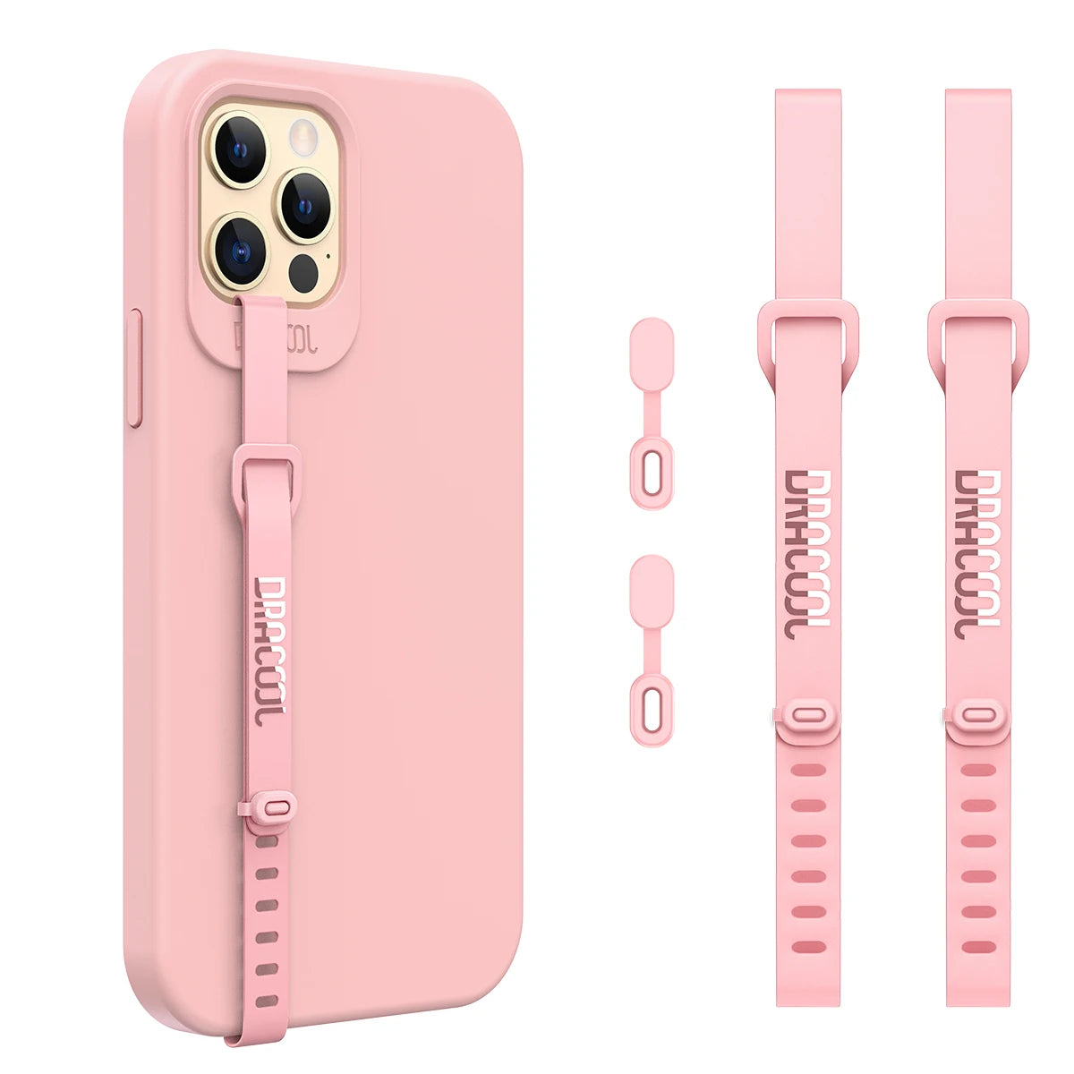 2pcs Soft TPU clear Wristband Hand Band silicone Grip Phone Hand Finger Ring Holder Strap Ropes For Samsung For iPhone kickstand