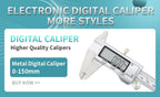 Plastic Caliper Pachometer Digital Caliper Electronic Ruler Vernier Digital Caliber Measuring Tool Digital Calibrator Micrometer