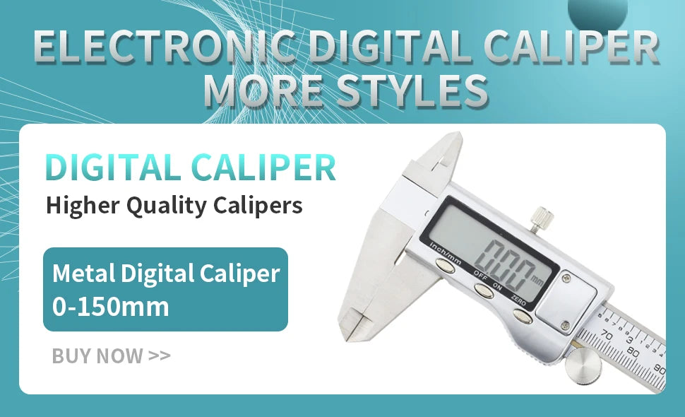 Plastic Caliper Pachometer Digital Caliper Electronic Ruler Vernier Digital Caliber Measuring Tool Digital Calibrator Micrometer