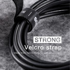 Baseus USB Cable Winder Cable Organizer Free Cut Wire Ties Mouse Earphone Management Holder Clip Phone Charger Cable Protector