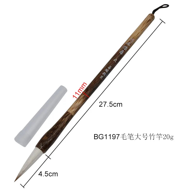 1 Pcs Wolf Hair Calligraphy Brush Chinese Writing Brush Paint Brush Artist Drawing Watercolor Painting Brushes School Supplies