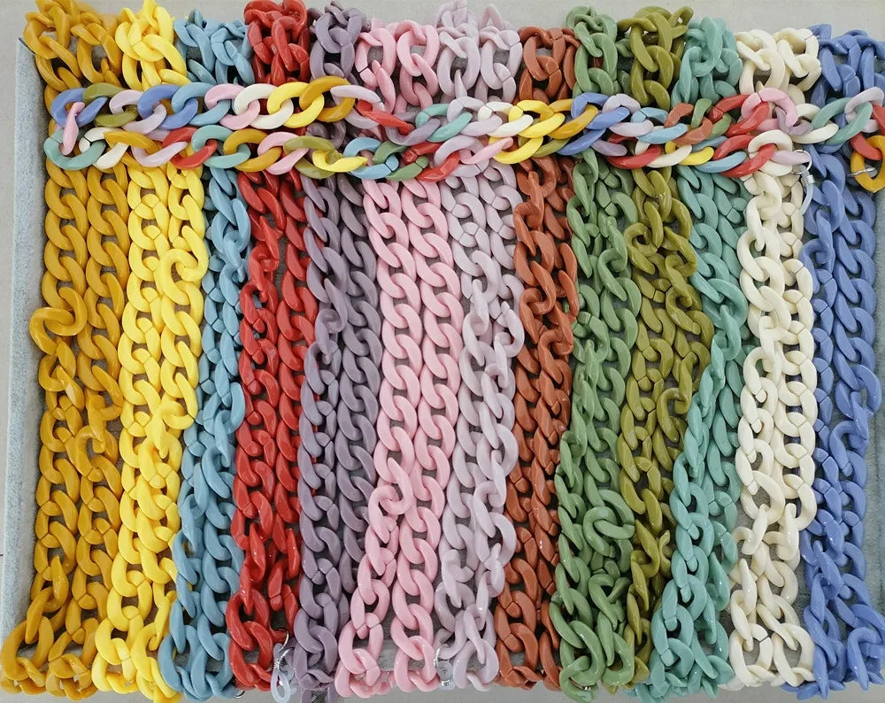 New Face Mask Chains Acrylic Glasses Chain Holder Lanyard Hanging Reading Eyewear Mask Women Men Neck Chains Holder Rope Strap