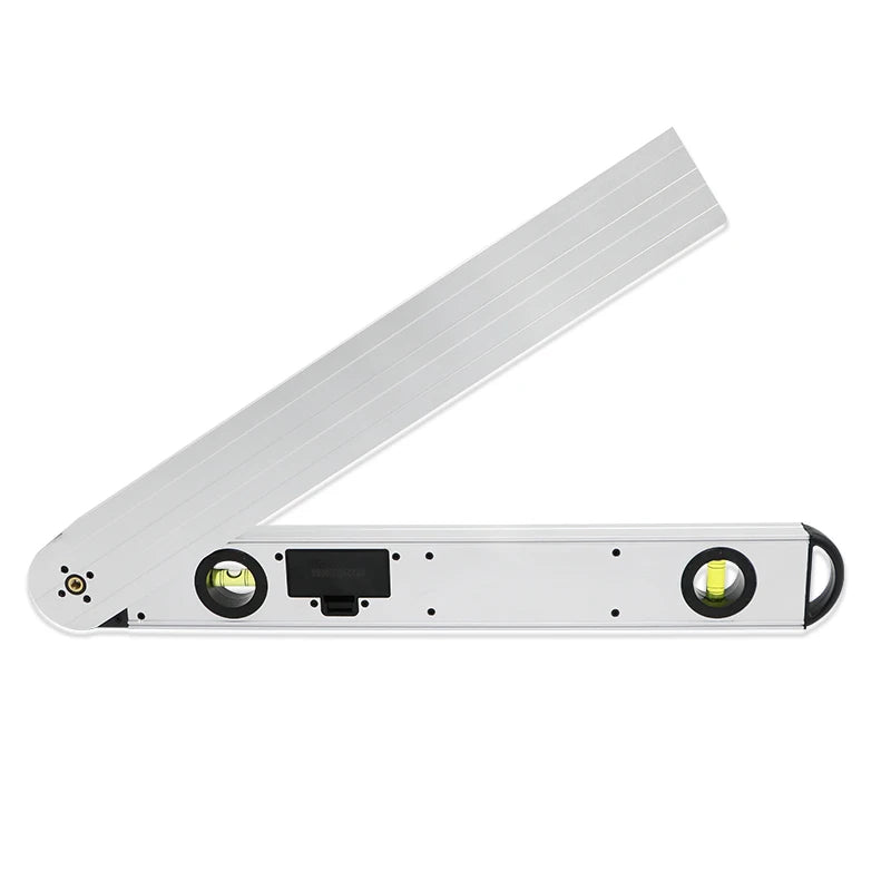 SHAHE Digital Angle Finder 0-225 ° Digital Protractor With Measuring Ruler Horizontal And Vertical Bubble Level Tool