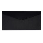 10Pcs Vintage Kraft Paper Envelopes Blank A4 triangle cowhide Handmade black Set Writing Christmas Invitations 22*11CM