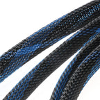 20/50/100M PET Expandable Braided Cable Sleeve Wire Protecting Insulation Sheathing Cable Protective Sleeve 4/6/8/10/12/15/20mm