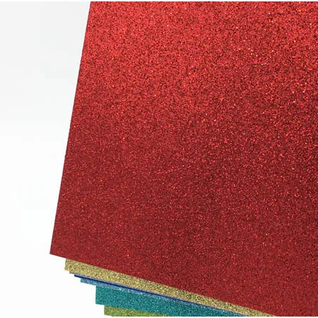 500pcs  12"*12" Glitter Card Paper Stock for Cricut Cameo Machine for Birthday Invitation