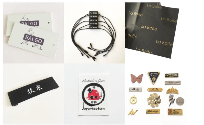 200pcs Custom Vintage Paper Hangtag Clothing Price Size Hang Tag 400g 800g Wood Paper with CMYK Logo Printing Recycled Cardboard