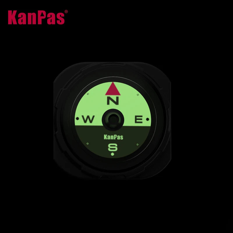 KANPAS Watch Band Compass Wrist Strap Compass Waterproof Mini Luminous  Magnetic for Outdoor,Camping,Hicking,Survival