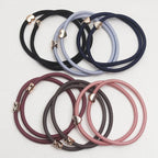 10PCS New Girls Elastic Hair Rubber Bands Kids Headbands Women Hair Tie Hair Gum Ponytail Hair Holders Hair Accessories