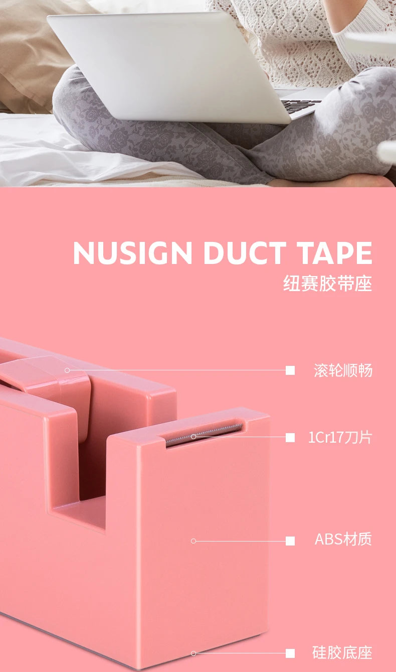 Youpin Nusign Tape Dispenser Creative Durable Journal Washi Tape Cutter Holder Transparent Tape Holder Organizer Office Supplies