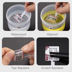 DETONGER DP23S Barcode QR Code Clothes Jewelry Price Tag Printer Android iOS Bluetooth Connection PC Printer