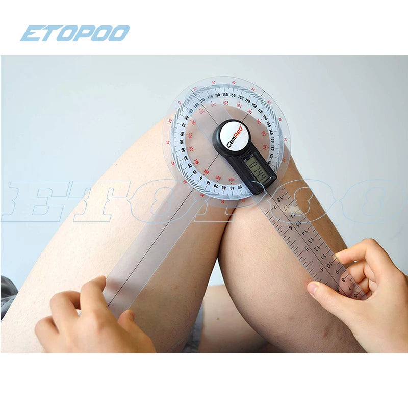 300mm Digital Orthopedic Protractor Angle Finder Meter 12inch Goniometer Electronic Body Goniometer Medical Ruler