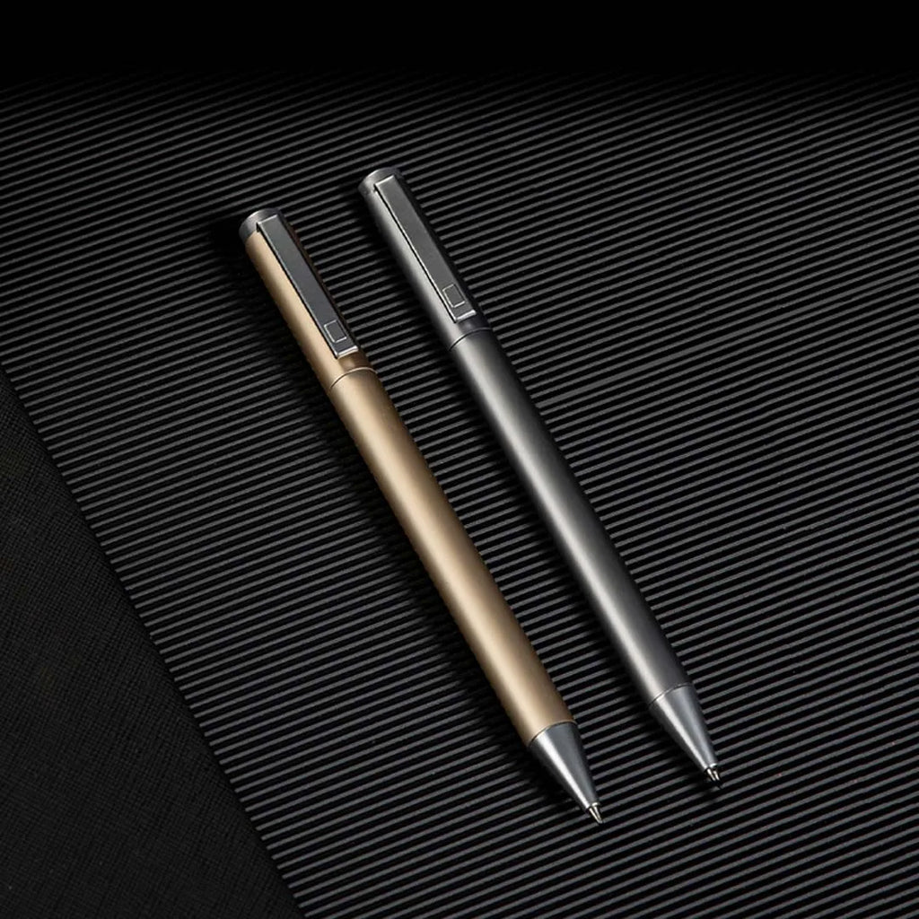 Deli Metal Gel Pen Rollerball Caneta ручка Ballpoint 0.5MM Signing Pens for Office Students Business Stationary Supplies